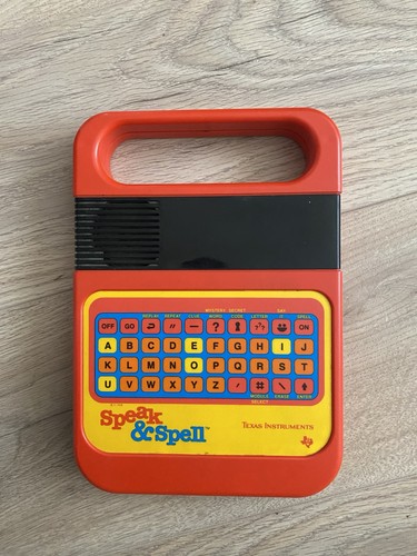 Vintage speak spell texas - spell,