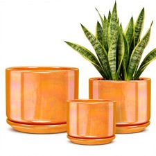 Ceramic Plant Pots,4+5+6 Inch