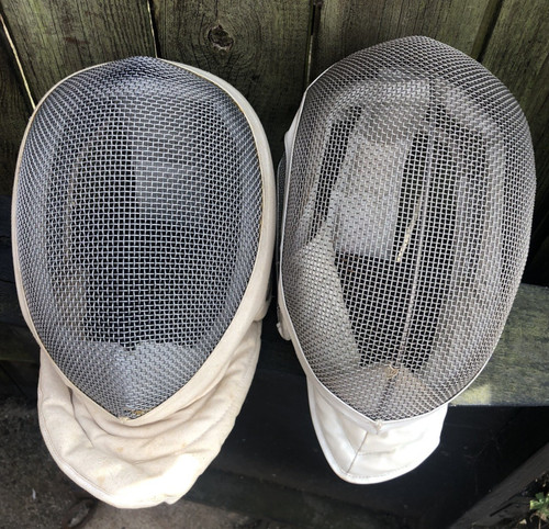 Fencing masks pair vintage - masks,