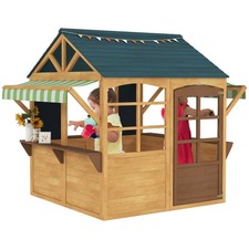 AIYAPLAY Wooden Playhouse for