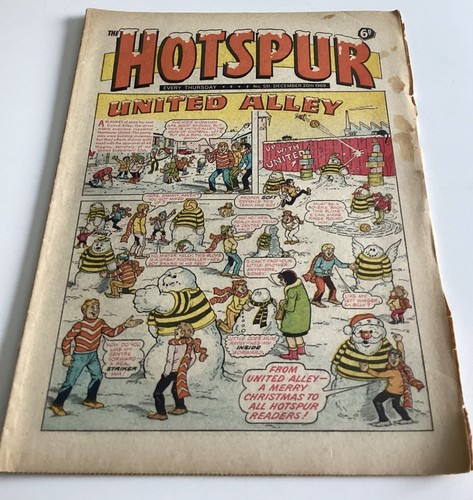 Hotspur comic december 20th - december,
