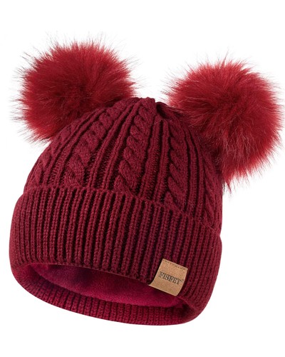Beanies women with double pom - women,