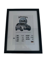 Custom Car Poster Volkswagen