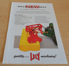 Lely Splendimo 280 FC Front Mounted Mower Conditioner Farm Leaflet