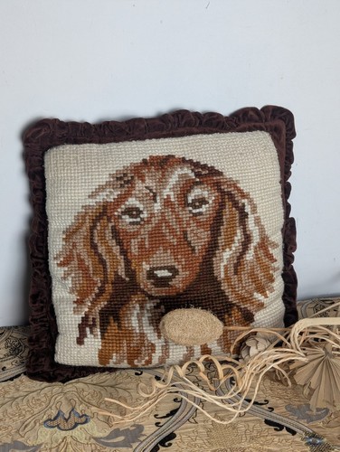 Handmade needlepoint - , or