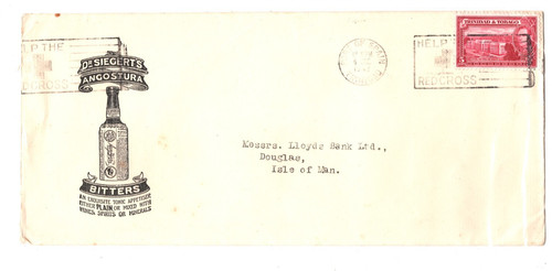 Trinidad iom mail - ww2, advert