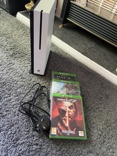 Microsoft Xbox One 500GB White Console with 3 Games See Description