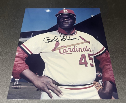 Bob gibson autographed - bob,