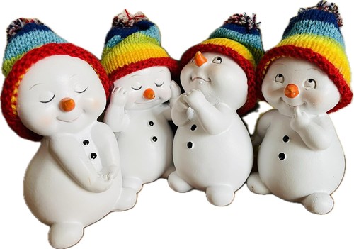 Snowman figures christmas - snowman,