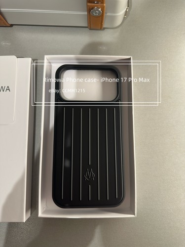 Rimowa iphone case black - rimowa,