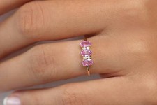 1.5ct Simulated Oval Pink