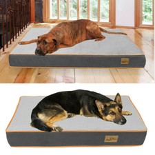 Large Memory Foam Dog Bed