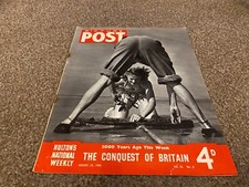 PICTURE POST MAGAZINE 24/8/1946 FIORELLO LE GUARDO. MARSHAL TITO. CARY GRANT