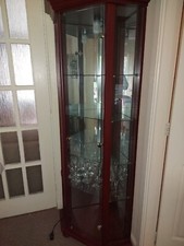 corner display cabinet with