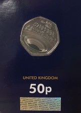 Royal Mint 50p Brilliant Uncirculated Coins