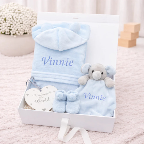 Boys blue dressing gown - dressing,