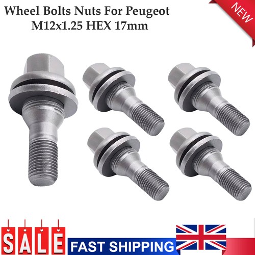 Silver wheel bolts for - silver,