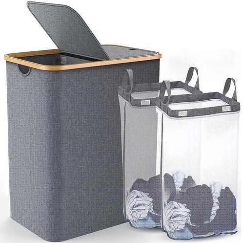 160l large laundry basket bin - large,