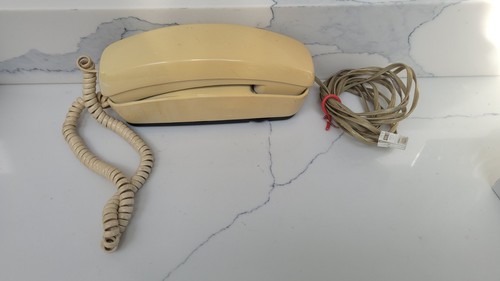 Vintage corded yellow ivory - vintage,