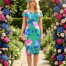 NEW £85 QUIZ SIZE 6 GREEN