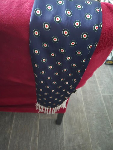 Silk scarf tootal navy - scarf,,