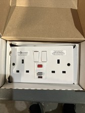 Time Guard RCD Protected Twin Socket
