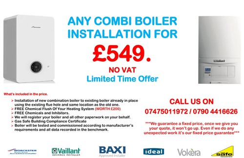 Combi boiler installation - combi,