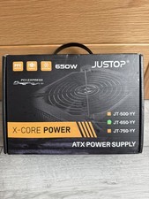 JUSTOP Black 650W PSU, ATX