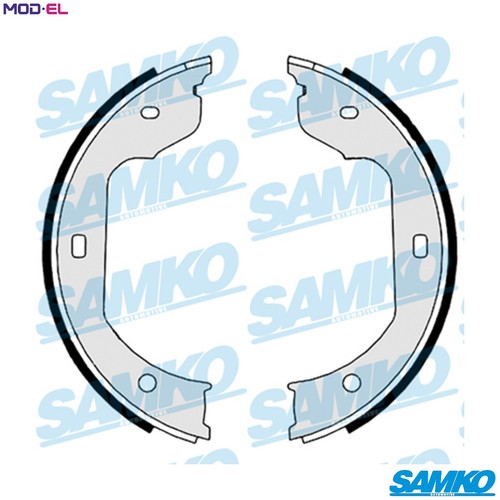 Brake shoe set parking - set,