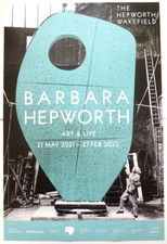 BARBARA HEPWORTH Art and Life      2021 EXHIBITION POSTER