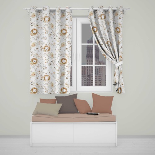 Blackout eyelet curtains cute - curtains,