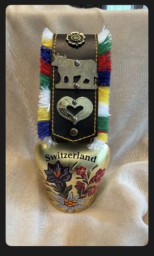 Vintage switzerland cow bell - switzerland,