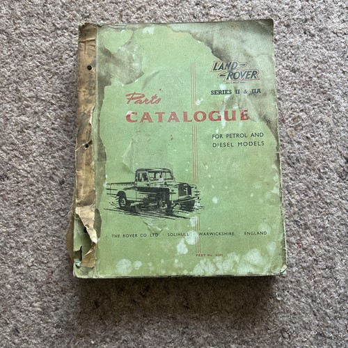 Land rover series and iia - rover,