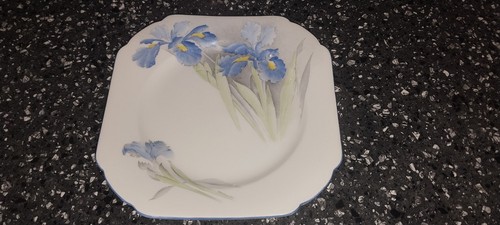 Shelley side plates 12384 blue - plates,