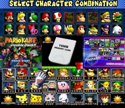 Gamecube mario kart - +, super