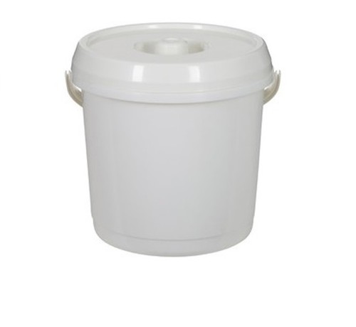 14l bucket with lid - lid, cream