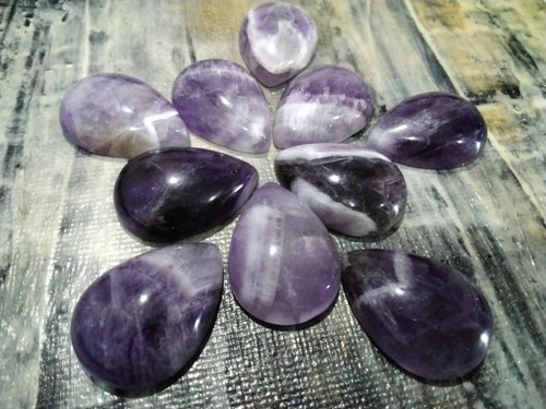 Natural amethyst cabachon - natural,