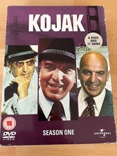 Kojak Season / Series 1 One DVD UK R2 PAL  Telly Savalas
