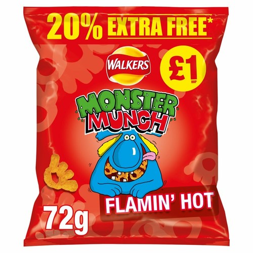 Walkers monster munch - x,