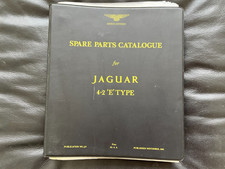 JAGUAR 4.2 E TYPE SPARE PARTS CATALOGUE, 1965, ILLUSTRATED, NO.J37