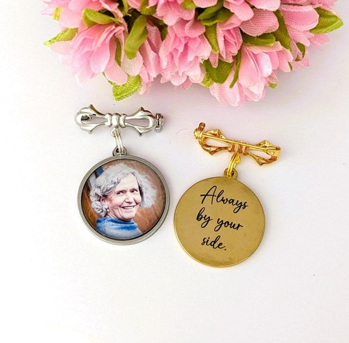 Memorial custom photo bow - photo,