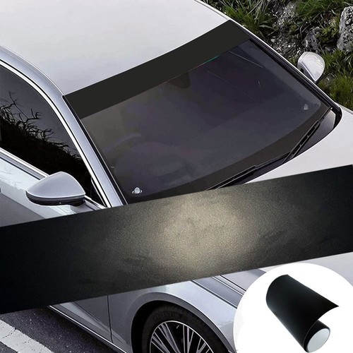 Matte black car front - front, window