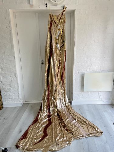 Stilt walker dress costume - dress,