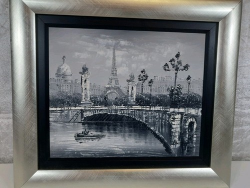 Monochrome oil painting - monochrome,