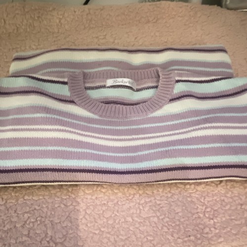 Berkertel striped crew neck - striped,