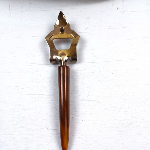 Vintage bakelite handle bottle - vintage,