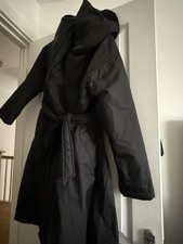 Zara Black Quilted Winter Coat