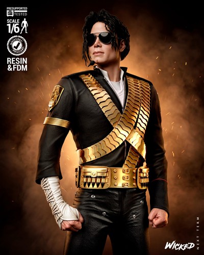 Michael jackson unpainted - jackson, 93'