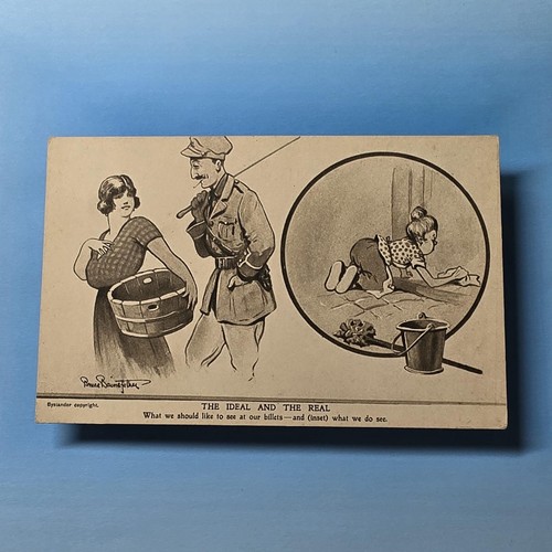Ww1 comic postcard - comic,