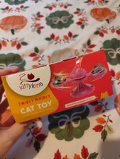Twirly Whirly Spinning Cat Toy